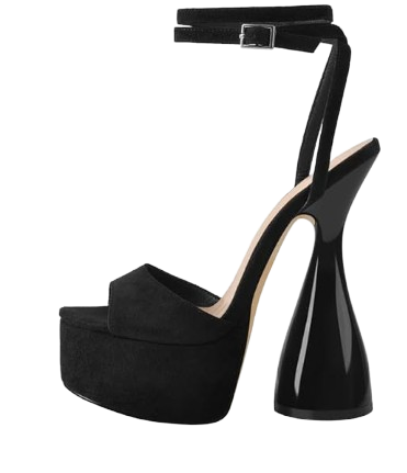 Black Disco Heel