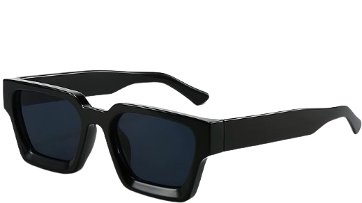 Black Square Sunglasses