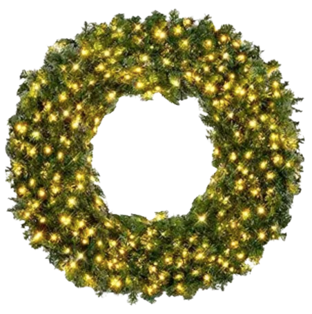 Light Up Wreath