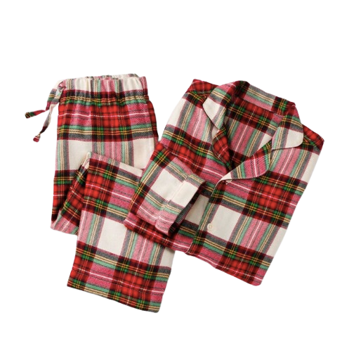 Plaid Pajama Set