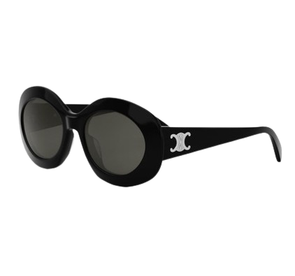 Triomphe Round Acetate Sunglasses