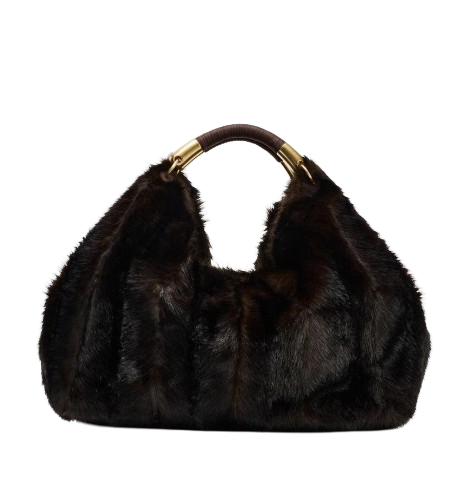 Faux Fur Maxi Bag