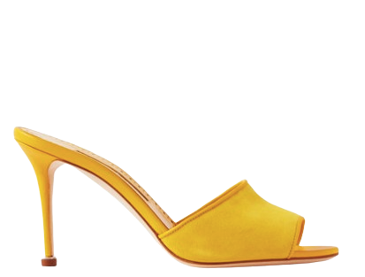 Larache 90 Suede Mules