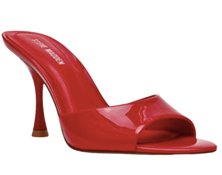 Red Peep Toe